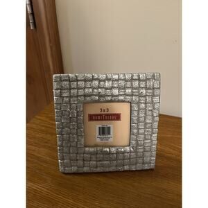 Square Small Silver Picture Photo Frame For Tabletop